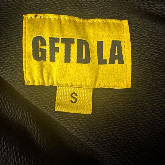 GFTD LA SLEEVELESS HOODIE WASH BLACK - FLASH HOOD NWT - Picture 9 of 11